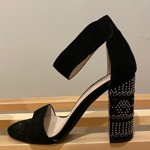 Jeffrey Campbell Suede and Stud Heels